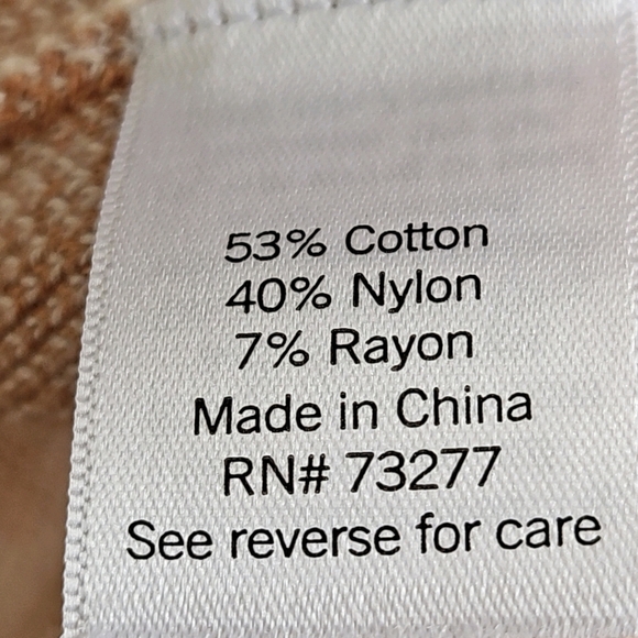 Nine West Puff Sleeve Cardigan Women’s Medium | Tan White Animal Print Sweater | - Picture 10 of 12